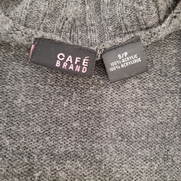 Charcoal grey cardigan, size small - Picture 4 of 5